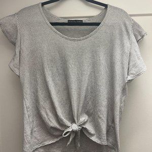 Tie-front Tee